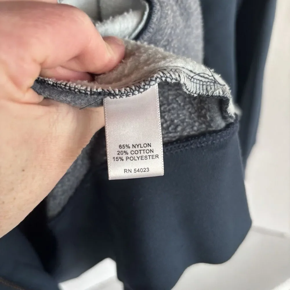 Men's S Small Banana Republic Track Jacket VGUC Full Zip Two-Tone Blue‎